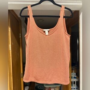 Sexy H&M slit sweater tank EUC